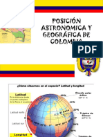 Posición Astronomica y Geográfica de Colombia (1)