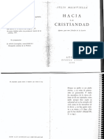 Hacia La Cristiandad J. Meinvielle PDF