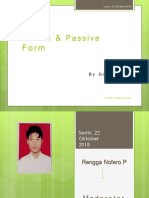 Active and Passive Forms