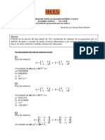 Universidad de Especialidades Espíritu Santo Álgebra Lineal - On - Line Actividad de Preparación para La Sesión 2