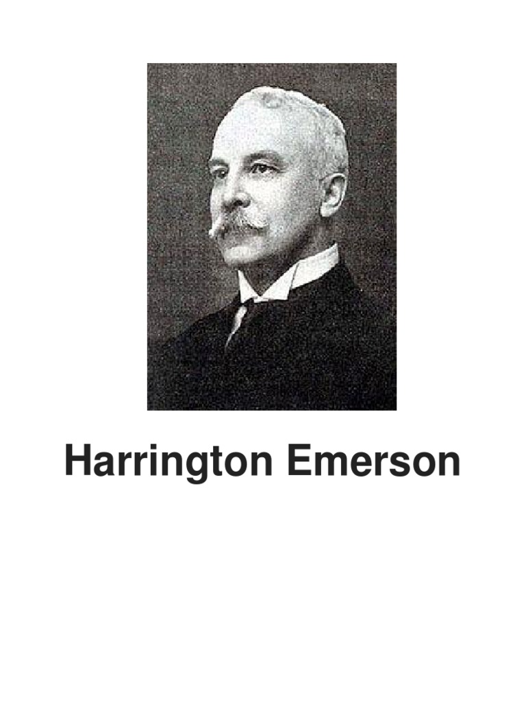 Harrington Emerson Science Ciencia filosófica