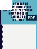 Las Cadenas de Markov Como Medio Alterno de