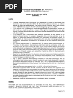 Magsaysay Mitsui Osk Marine, Inc. vs. Buenaventura (Labor Case Digest) - Jan 2018