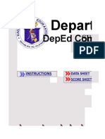 DepEd Senior High School ECR Sheets
