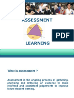 Assessment as for of Learning