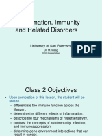 Inflammation, Immunity and Related Ds.