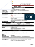 Safety Data Sheet: Aspirin Powder