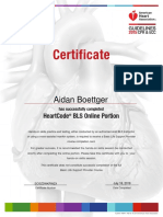 Certificate A25b241b3ca8e181