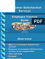 Customer Satisfaction Surveys: Employee Training Guide