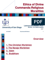 Ethics of Divine Commands:Religious Moralities: University of San Diego