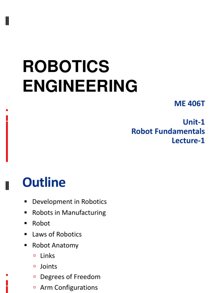 Robotics Engineering Fundamentals | PDF | Robot | Robotics