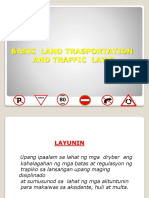 Basic Traffic Laws and Principles