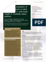 Comparative Evaluation of Atracurium Dosed On Ideal Body Weight vs. Total Body Weight in Morbidly Obese Patients