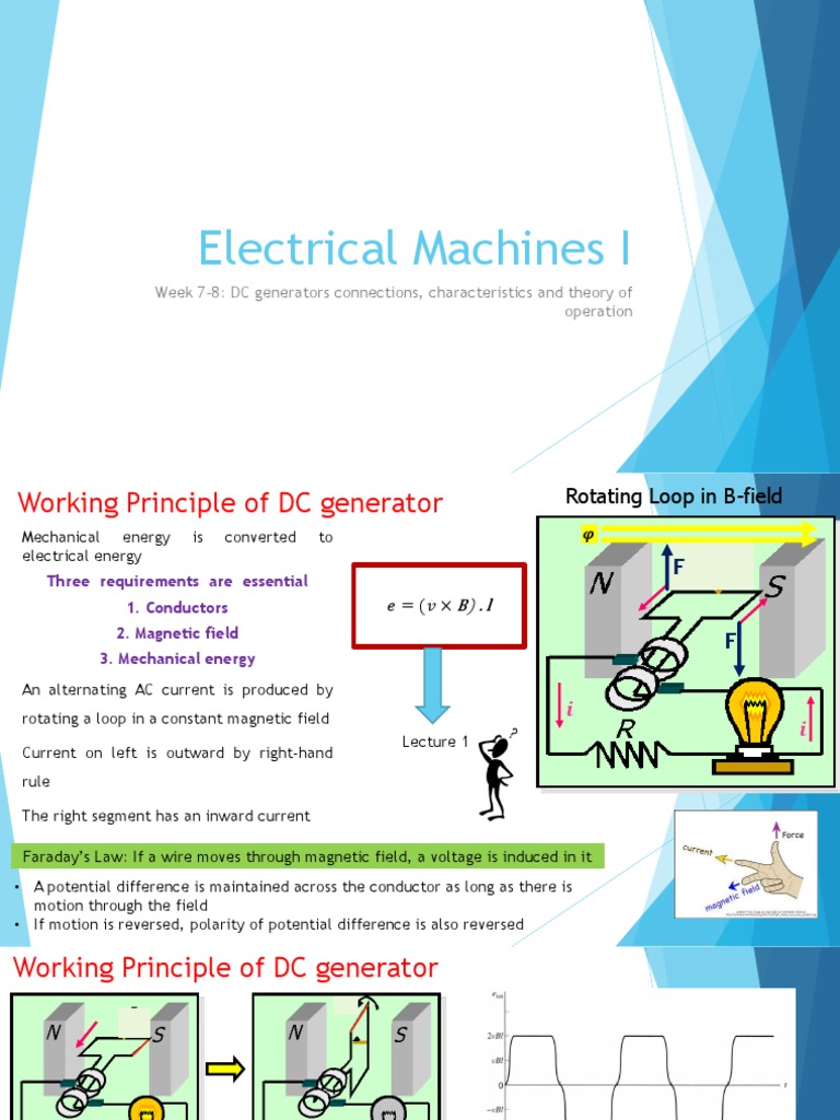 Important PDF Electric Generator Direct Current
