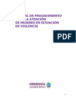 MANUAL DE PROCEDIMIENTO para Atencion A Mujeres en Situacion de Violencia 2016 PDF