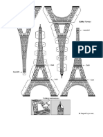 Eiffel Tower Template