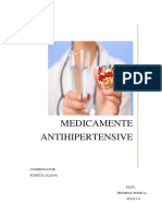 medicamente antihipetensive- referat