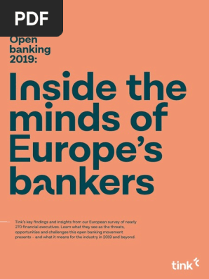 Tink Open Banking Survey 2019 Baltic States Financial Technology