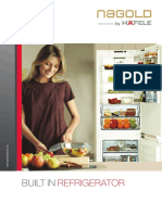 Built in Refrigerator Leaflet