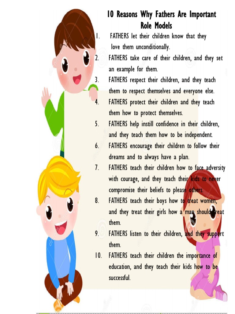 Importance of Fathers in Family Life | PDF | Wellness