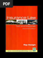 (Hodgin) Insurance Law Text Materials 2 e (B-Ok - CC) PDF