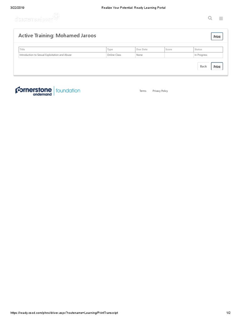 Ready Learning Portal Access Guide | PDF