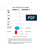 Desain Puzzle Aljabar