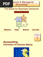 Financial & Managerial Accounting: The Basis For Business Decisions