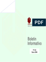 Boletin Informativo Enero 2004