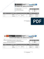 Evaluación servicio internet educativas Barranca