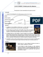 EL LAZARILLO DE TORMES-Trabajo para Los Alumnos PDF