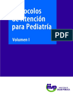 Protocolos de Atención Para Pediatría
