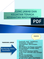 Tanggung Jawab & Kegiatan Nakesmas