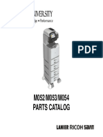 M052/M053/M054 Parts Catalog