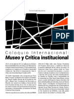 Museo y Crítica Internacional