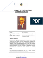 Biografia de Luis Pachano CFdoc