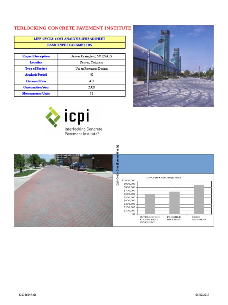 Interlocking concrete pavement institute pdf road surface spreadsheet