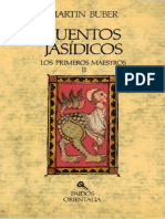 Martin Buber Cuentos Jasidicos Los Primeros Maestros II PDF