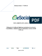 Certificado Digital e Procuração Eletrônica para o eSocial