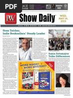 PW Show Daily May 31, 2018 | PDF | Bookselling | Barnes & Noble