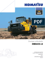 HM 400. Dumper articulado HM400-2. 