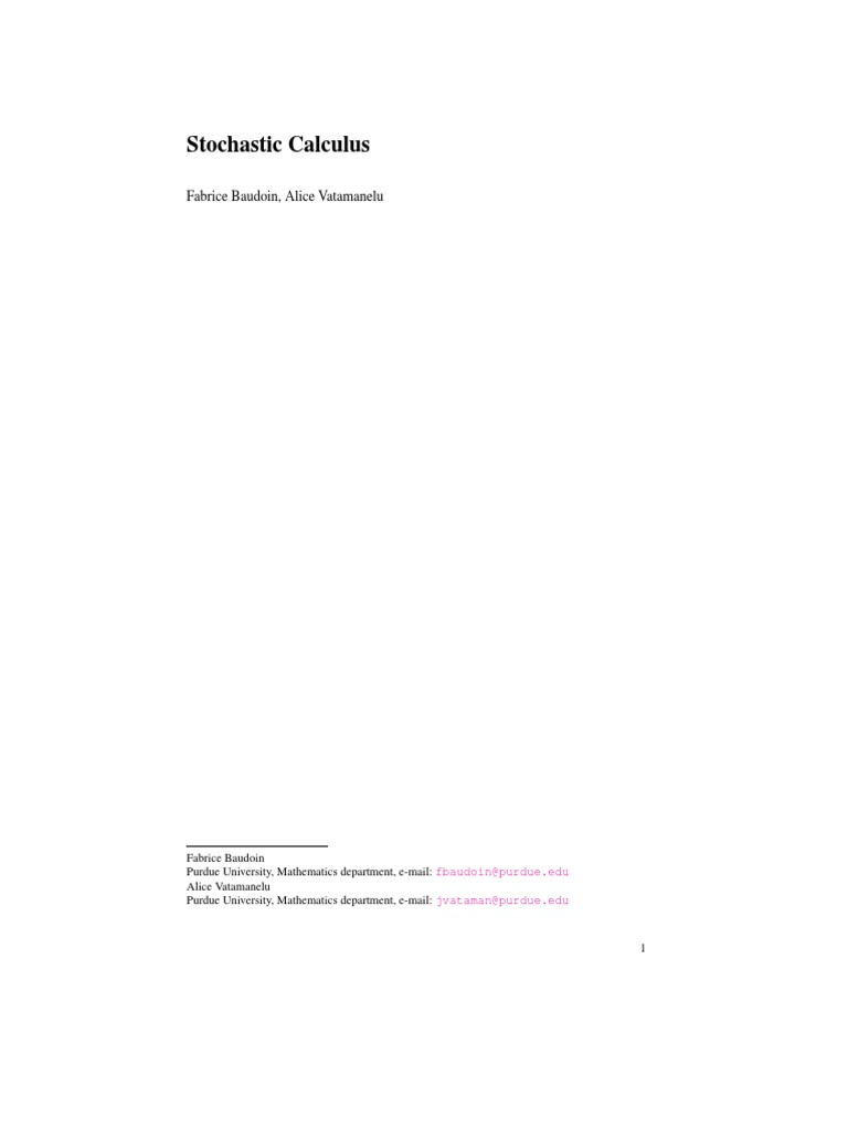 A FIRST COURSE IN STOCHASTIC CALCULUS PDF visual data 5