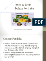 Teori Perubahan Perilaku