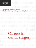 Careers in Dental Surgery 2012