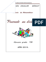 Proyecto Feria Matermatica