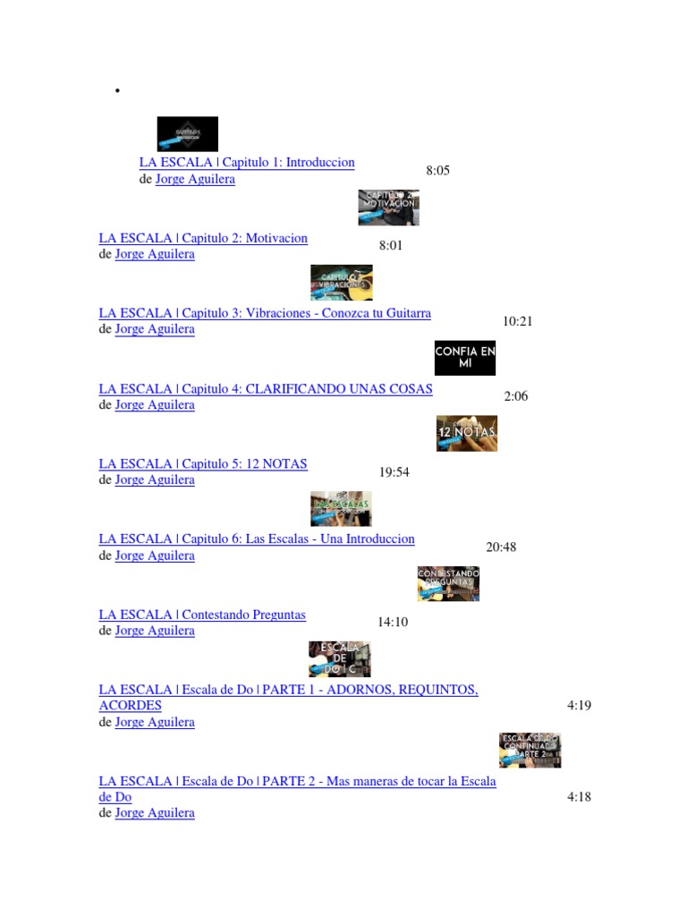 Acordes y Escalas para Guitarra Sierreña | PDF | Acorde (Música ...