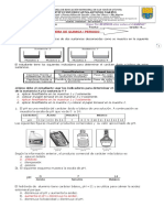 Prueba I Periodo Quimica