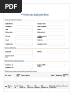 Kishor Loan Application English