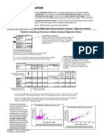 Fiche Synthèse Sur La Régression Linéaire Multiple