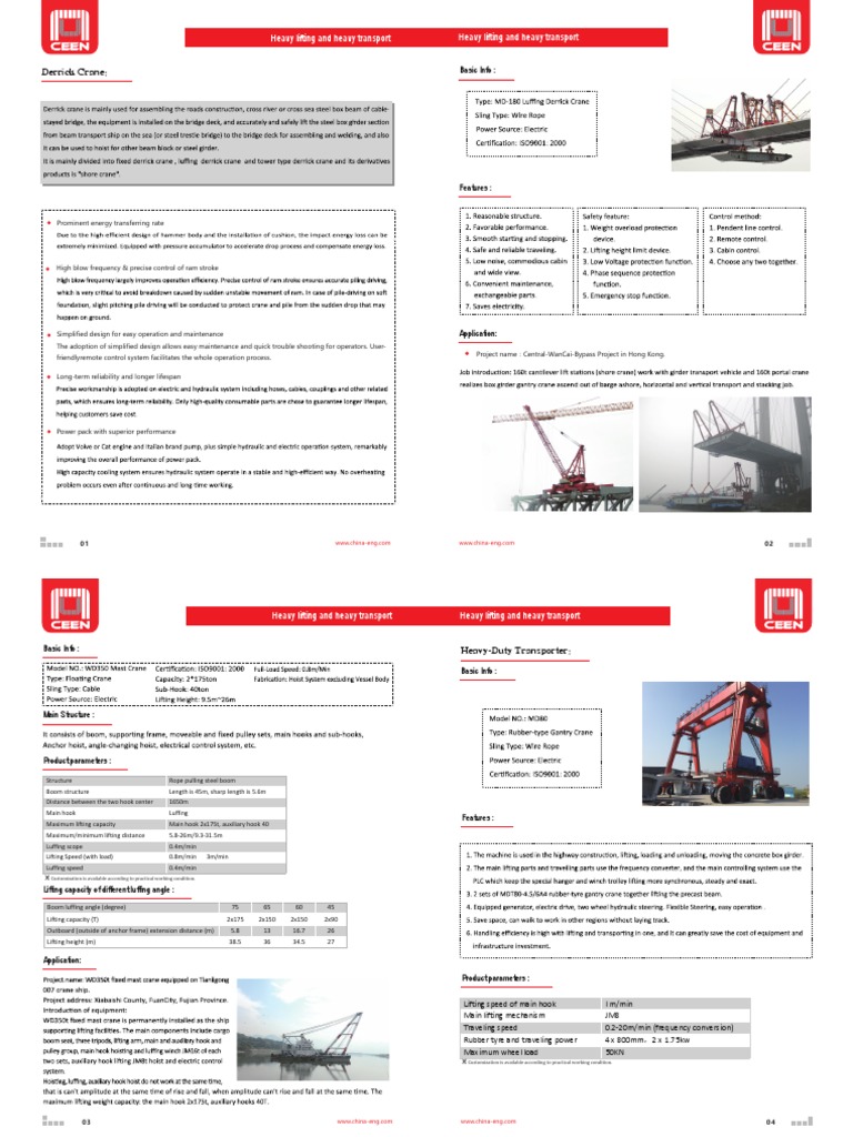 Heavy Lift and Transport Solutions | PDF | Brake | Transmission (Mechanics)